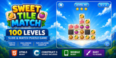 Sweet Tile Match | Puzzle Game