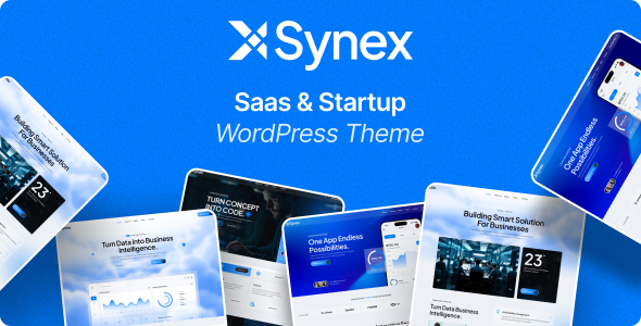 Synex - SaaS, Software & Startup WordPress Theme Synex - SaaS, Software & Startup WordPress Theme
