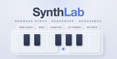 SynthLab - Browser Synth, Sequencer & Groovebox