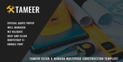 Tameer  Multipurpose Template