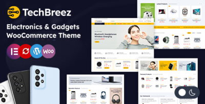Techbreez - Mega Electronics Store Elementor WooCommerce Theme