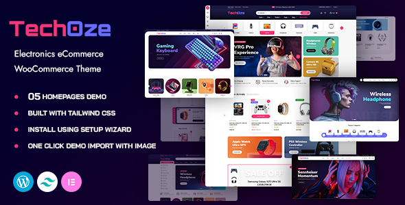 Techoze - Electronics Store WooCommerce WordPress Theme Techoze - Electronics Store WooCommerce WordPress Theme