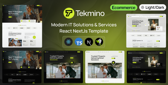 Tekmino - Innovative IT Solution React NextJs Template Tekmino - Innovative IT Solution React NextJs Template
