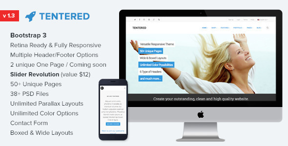 Tentered - MultiPurpose HTML5 Template Tentered - MultiPurpose HTML5 Template