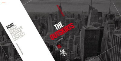 The Outskirts || Responsive Coming Soon Page