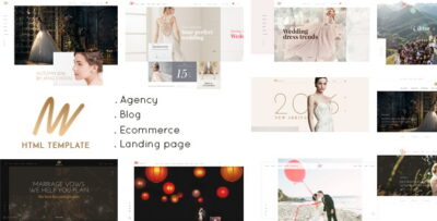 The VOW - Wedding Responsive HTML Template