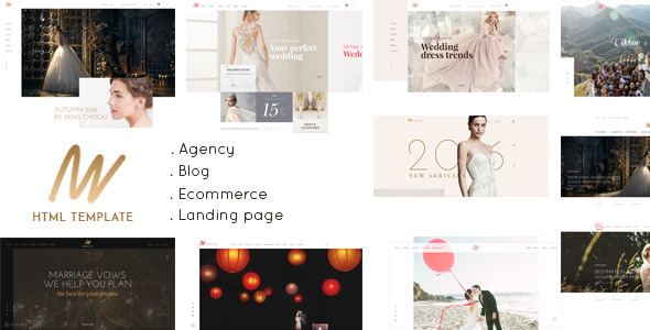 The VOW - Wedding Responsive HTML Template The VOW - Wedding Responsive HTML Template