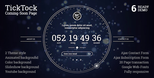 TickTock Coming Soon Page TickTock Coming Soon Page