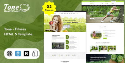 Tone - Fitness HTML Template