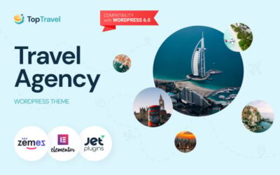 TopTravel - Travel Agency &Tour Operator WordPress Theme