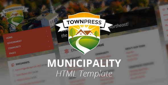 TownPress - Municipality HTML Template TownPress - Municipality HTML Template