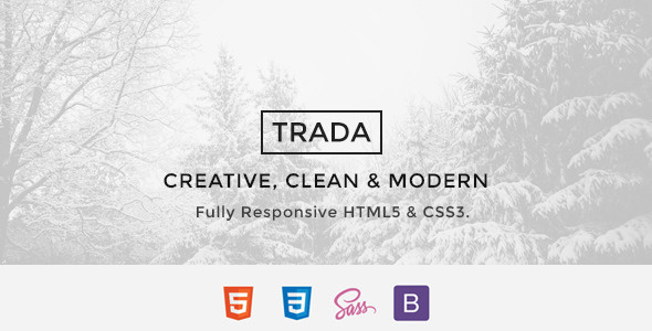 Trada - Creative Agency Multipurpose Template Trada - Creative Agency Multipurpose Template