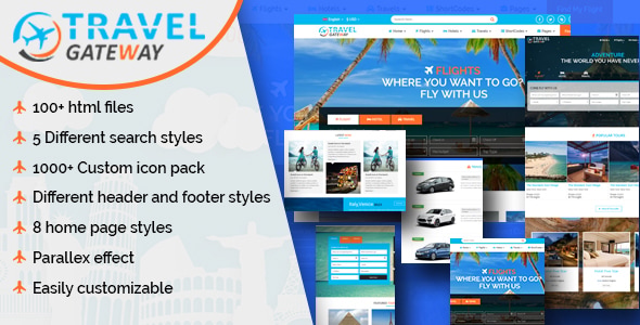 Travel Gateway - Creative Agency HTML5 Template Travel Gateway - Creative Agency HTML5 Template