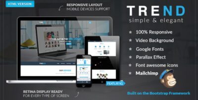 TREND – Multi-Purpose HTML Template