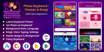TypeArt – My Photo Keyboard Android App With AdMob Integration