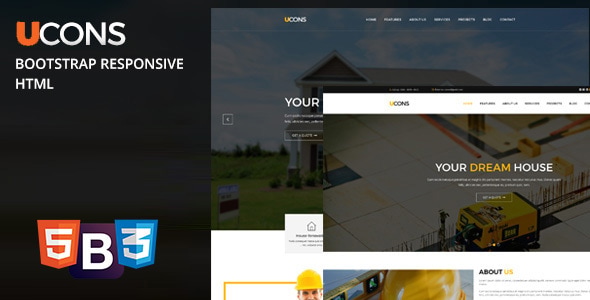 Ucons Construction, Building, Factory - Fully Bootstrap Responsive Ucons Construction, Building, Factory - Fully Bootstrap Responsive