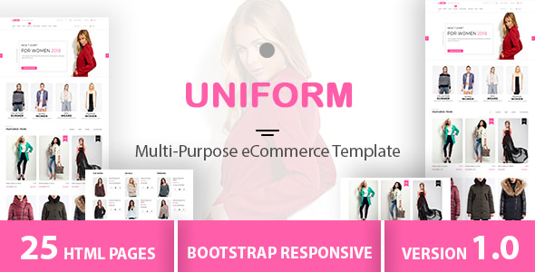UNIFORM - Multi-Purpose eCommerce Store Template UNIFORM - Multi-Purpose eCommerce Store Template