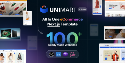 Unimart – Multipurpose eCommerce NextJs Template
