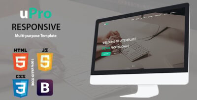 uPro - Responsive Multi-Purpose Template