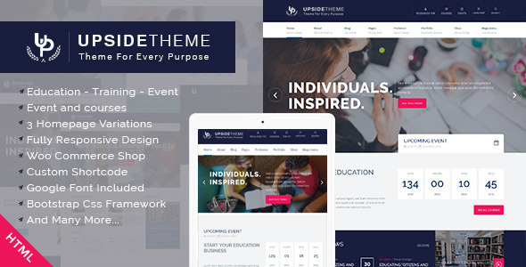 Upside - Multi Purpose HTML5 Template Upside - Multi Purpose HTML5 Template