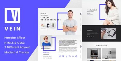 Vein Parallax CV/Resume