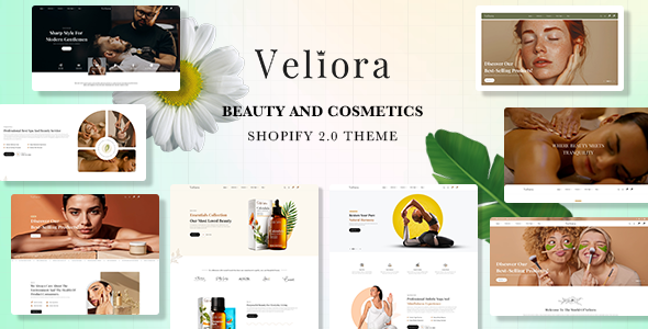 Veliora - Beauty Care & Cosmetics Shopify Theme Veliora - Beauty Care & Cosmetics Shopify Theme