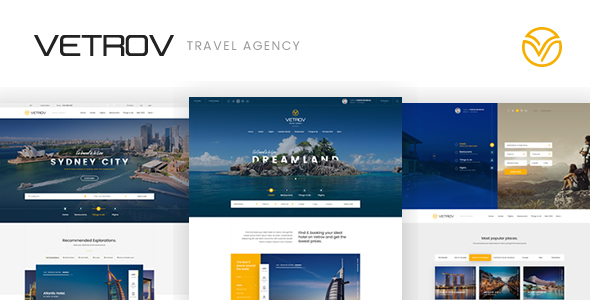 Vetrov - Hotels, Tours & Travel HTML Template Vetrov - Hotels, Tours & Travel HTML Template