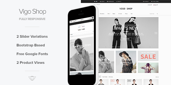 Vigo Shop - Responsive eCommerce Template Vigo Shop - Responsive eCommerce Template