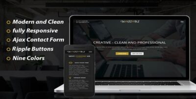 WASSABI - Material Design Agency Template