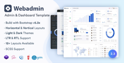 Webadmin - Responsive Admin Dashboard Template