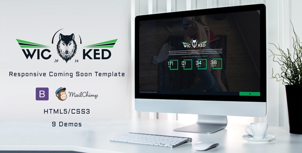 Wicked - Responsive Coming Soon Wicked - Responsive Coming Soon