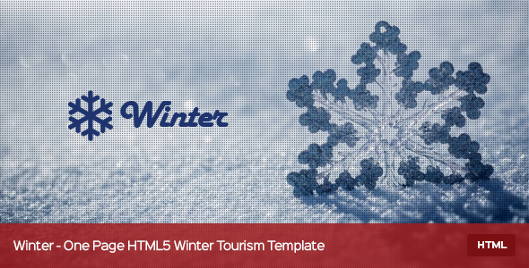 Winter - One Page HTML5 Winter Tourism Template Winter - One Page HTML5 Winter Tourism Template