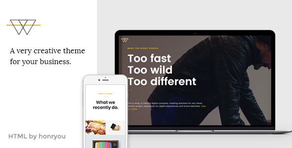 Wrap - Onepage HTML template Wrap - Onepage HTML template