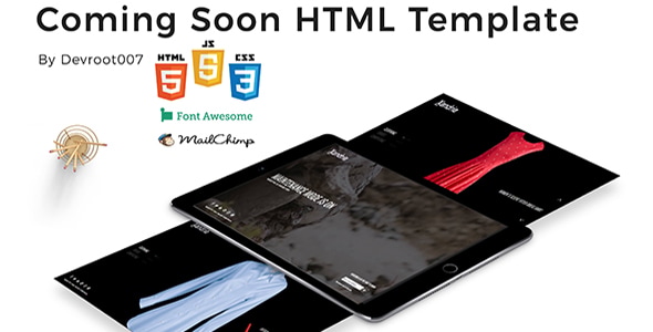 Xandria - HTML Coming Soon Template Xandria - HTML Coming Soon Template