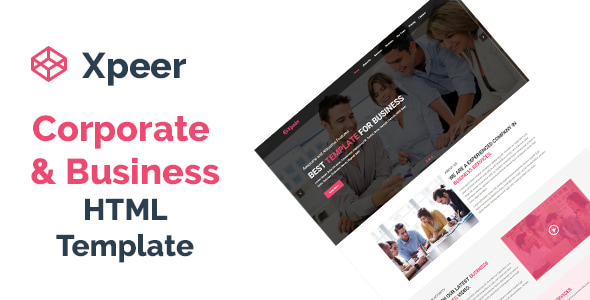 Xpeer - Corporate and Business One Page HTML Template Xpeer - Corporate and Business One Page HTML Template