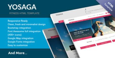 Yosaga HTML Template