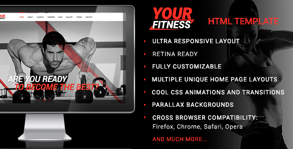 YourFitness - Sport Blog, Fitness Club, Gym Theme YourFitness - Sport Blog, Fitness Club, Gym Theme