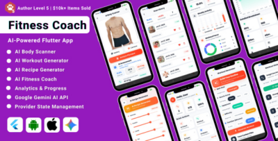 ZenMove | AI-Powered Fitness Coach Flutter App
