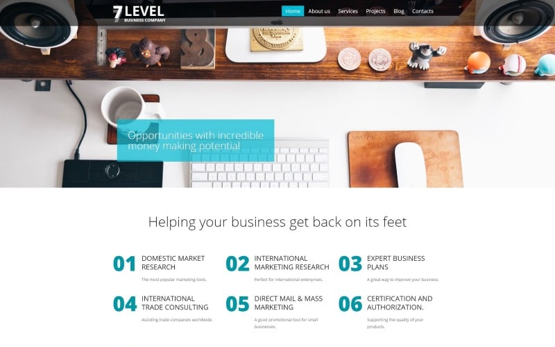 7 Level WordPress Theme 7 Level WordPress Theme