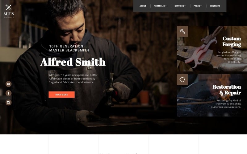 ALF's - Personal Page Modern Multipage HTML Website Template ALF's - Personal Page Modern Multipage HTML Website Template
