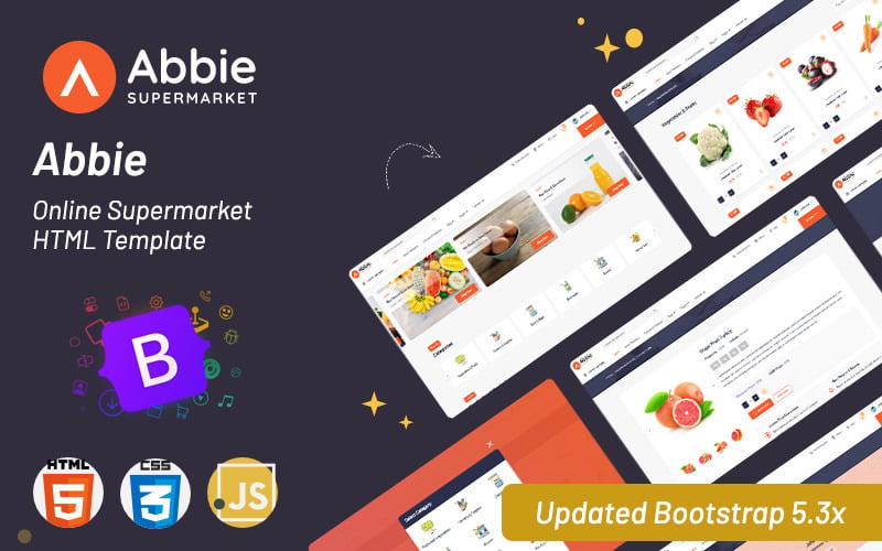 Abbie - Online Grocery Supermarket HTML Website Template Abbie - Online Grocery Supermarket HTML Website Template