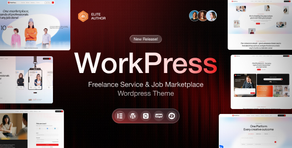 WorkPress - Freelance Service & Job Marketplace Theme WorkPress - Freelance Service & Job Marketplace Theme