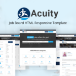 Acuity - Job Board HTML Responsive Website Template