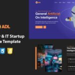 ADL - AI Agency & IT Startup Busniess Website Template