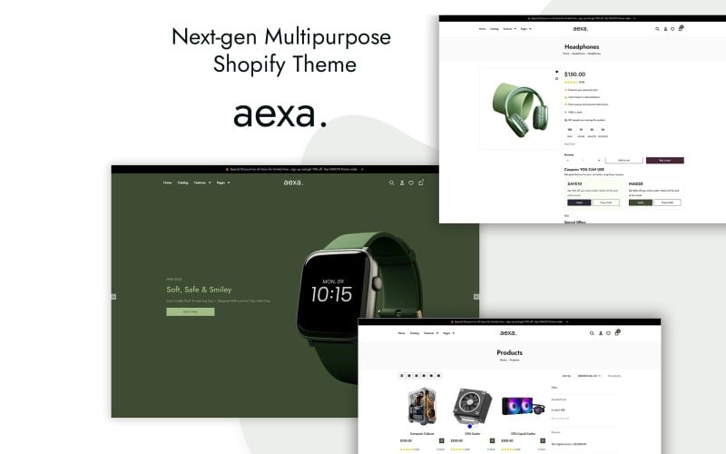 Aexa – Electronics and Gadgets Shopify Theme Aexa – Electronics and Gadgets Shopify Theme