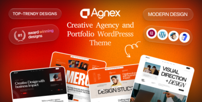Agnex - Creative Agency & Portfolio WordPress Theme