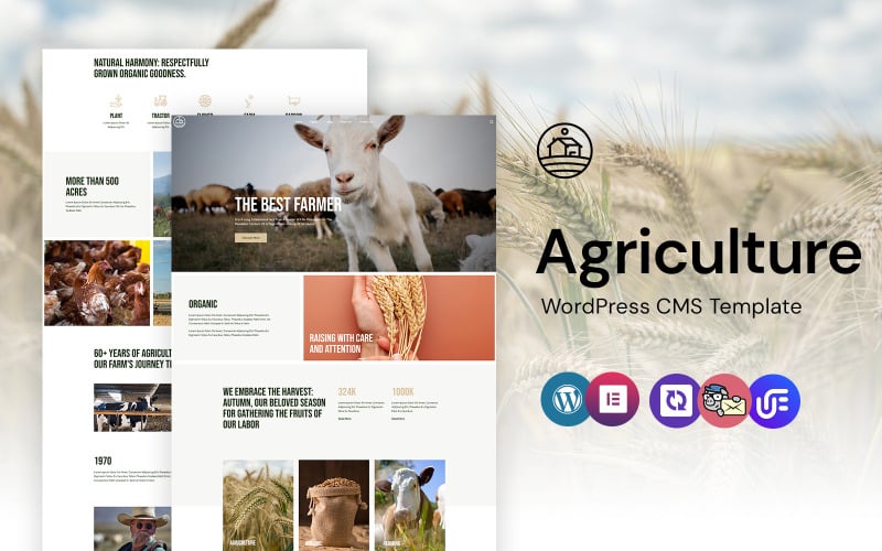 Agrior - Agriculture And Farming WordPress Elementor Theme Agrior - Agriculture And Farming WordPress Elementor Theme