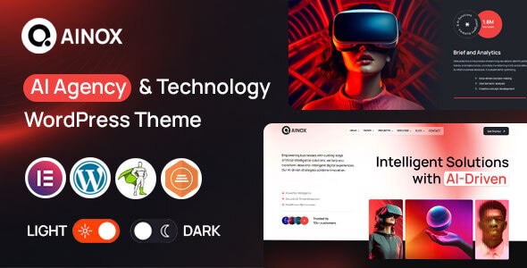 Ainox – AI Agency & Technology WordPress Theme Ainox – AI Agency & Technology WordPress Theme