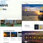 Aircast - Weather Forecast and News HTML5 Website Template