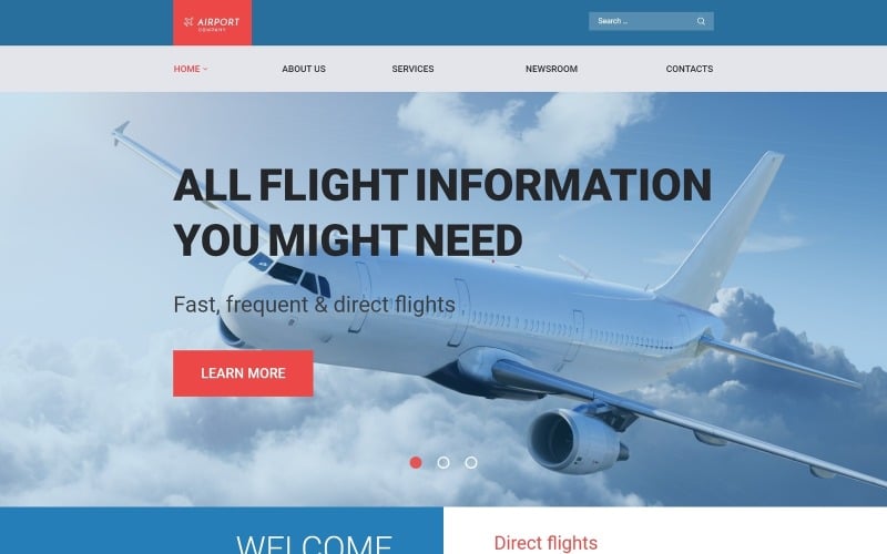 Airfares WordPress Theme Airfares WordPress Theme